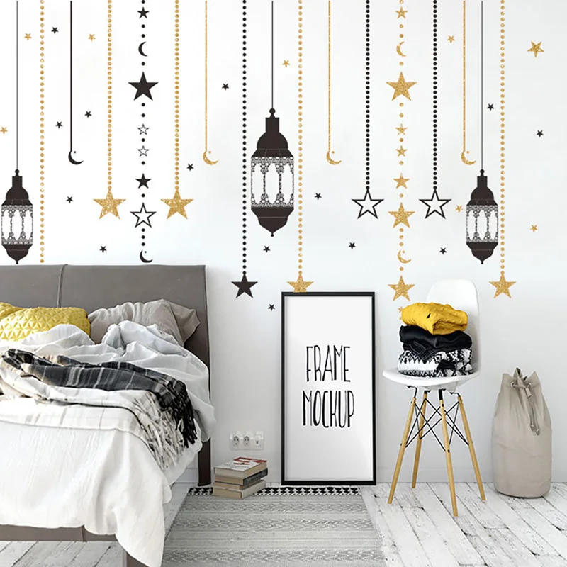 2pcs Ramadan Window Sticker Eid Mubarak Decor Lantern Pattern Kareem Islamic Wall Muslim Mural Decals
2pcs Ramadan Window Sticker Eid Mubarak Decor Lantern Pattern Kareem Islamic Wall Muslim Mural Decals