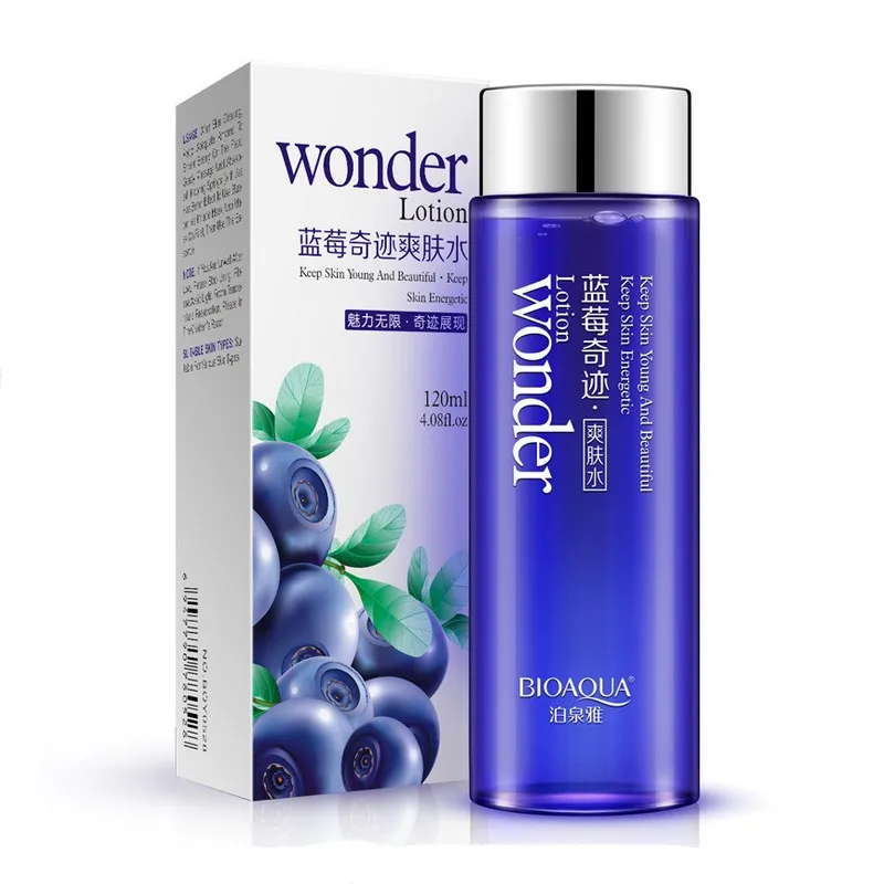 120ML Blueberry Miracle Glow Wonder Face Toner Makeup Water Smooth Facial Toner Lotion Oil Control Pore Moisturizing Skin Care
120ML Blueberry Miracle Glow Wonder Face Toner Makeup Water Smooth Facial Toner Lotion Oil Control Pore Moisturizing Skin Care