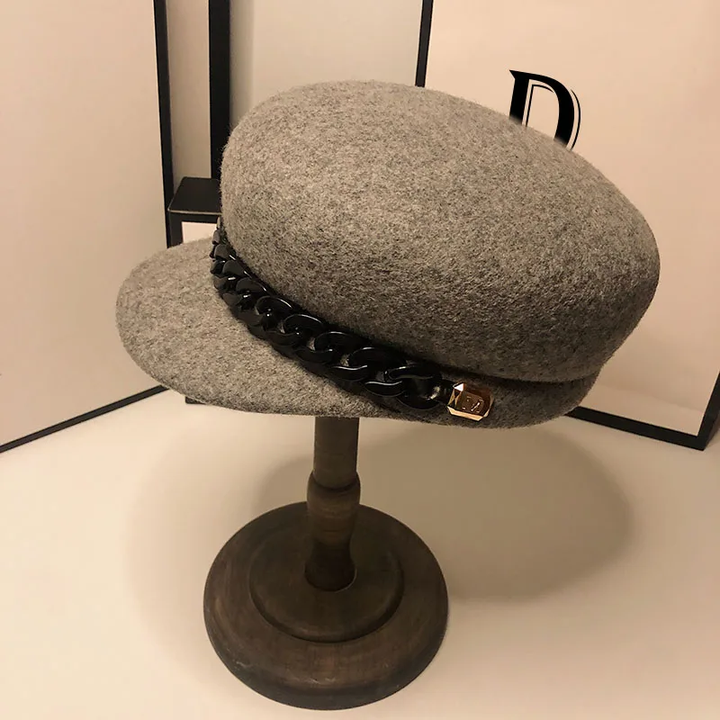 HT086 Cap Women Flat Top Wool Warm Cap Baseball Hiking Outdoor Army Military Hat Visor Beret Newsboy Hat Cap for Ladies
HT086 Cap Women Flat Top Wool Warm Cap Baseball Hiking Outdoor Army Military Hat Visor Beret Newsboy Hat Cap for Ladies