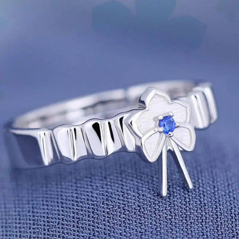 Anime Anohana Honma Meiko Menma Finger Ring Fashion 925 Sterling Silver Rings Cosplay Props Girl Women Jewelry Daily Cos Gift
Anime Anohana Honma Meiko Menma Finger Ring Fashion 925 Sterling Silver Rings Cosplay Props Girl Women Jewelry Daily Cos Gift