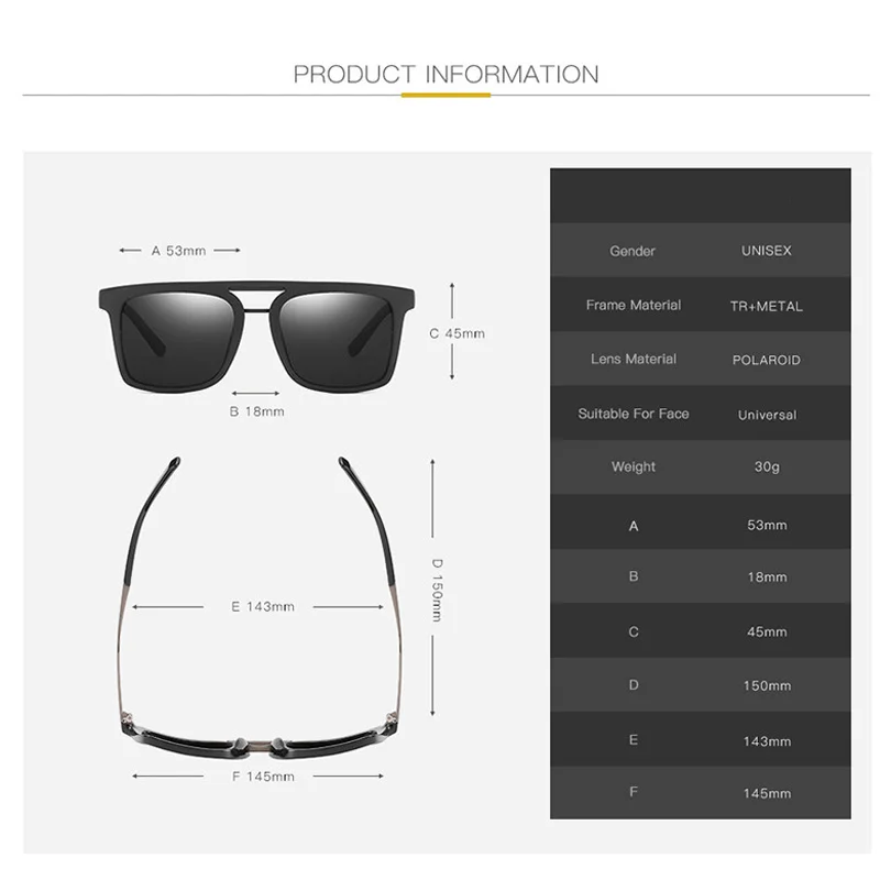 Fashion Cool Men'S Sunglasses Polarized Brand Design Driving Sun Glasses Coating Mirror UV400 Glasses Oculos De Sol Masculino
Fashion Cool Men'S Sunglasses Polarized Brand Design Driving Sun Glasses Coating Mirror UV400 Glasses Oculos De Sol Masculino