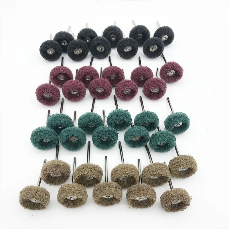 80pcs Mini Drill Abrasive Brush Nylon Buffing Polishing Wheel with 3mm Shank for Dremel Rotary Tool Accessories Set Dropshipping
80pcs Mini Drill Abrasive Brush Nylon Buffing Polishing Wheel with 3mm Shank for Dremel Rotary Tool Accessories Set Dropshipping