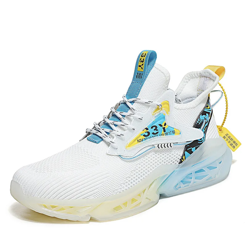 Large Size Sports Shoes for Men Casual Popcorn Weave Mesh Running Shoes for Men Sneakers Mens Gym Shoes Zapatillas De Deporte
Large Size Sports Shoes for Men Casual Popcorn Weave Mesh Running Shoes for Men Sneakers Mens Gym Shoes Zapatillas De Deporte
