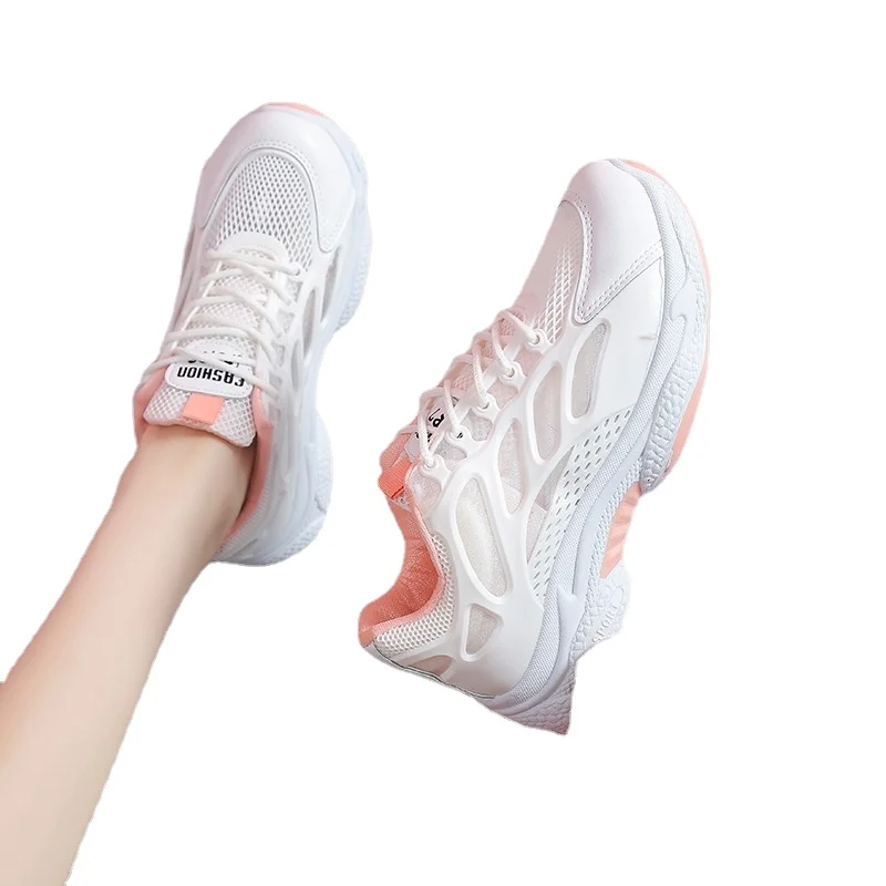 Women's Sports Shoes Fashion Women's Sneakers 2021 Mixed Colors SummerAll-match Comfortable Round Head Platform Woman Shoes
Women's Sports Shoes Fashion Women's Sneakers 2021 Mixed Colors SummerAll-match Comfortable Round Head Platform Woman Shoes