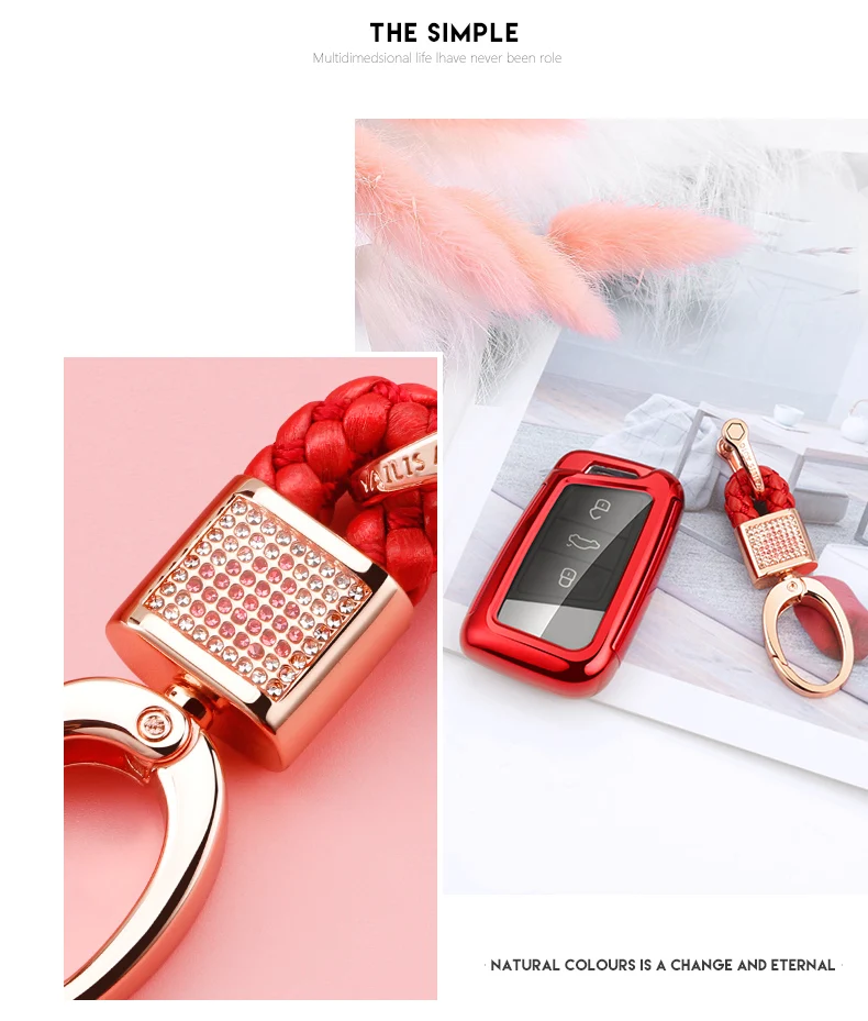 Soft TPU Remote Smart Key Case Cover Bag Holder Chain For VW Magotan CC Variant Passat 330 Keychain Covers
Soft TPU Remote Smart Key Case Cover Bag Holder Chain For VW Magotan CC Variant Passat 330 Keychain Covers