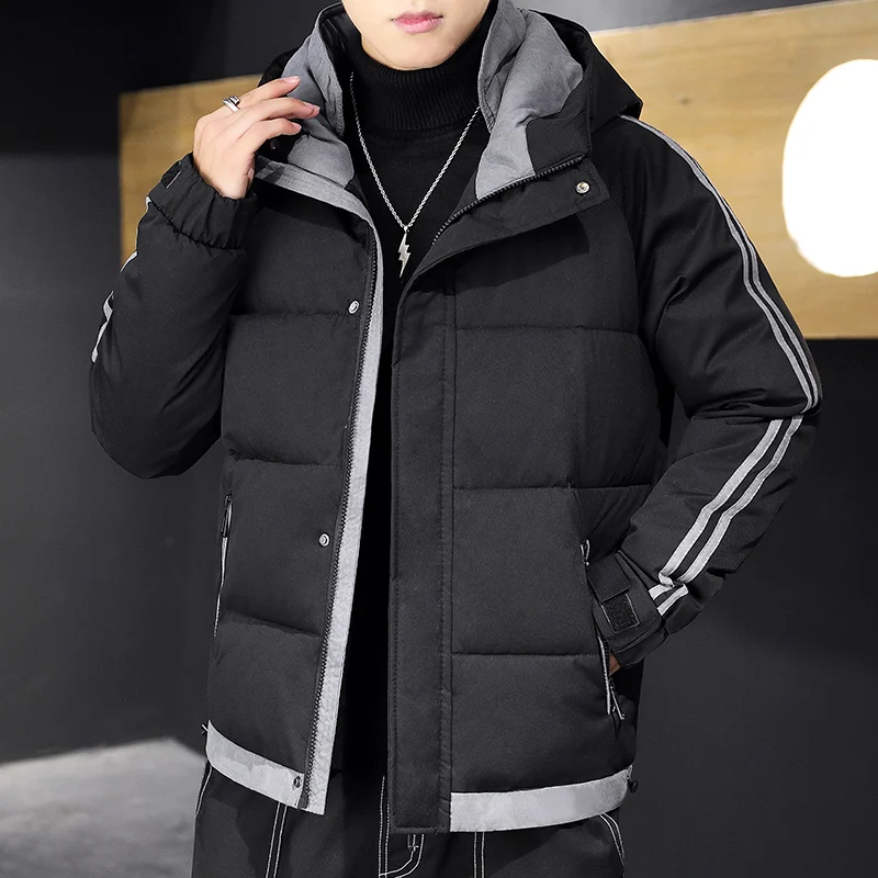 2021New Men's Winter Jackets Hooded Thick Warm Windbreaker Quality Parka Fashion Patchwork Loose Casual Cotton Padded Jacket
2021New Men's Winter Jackets Hooded Thick Warm Windbreaker Quality Parka Fashion Patchwork Loose Casual Cotton Padded Jacket