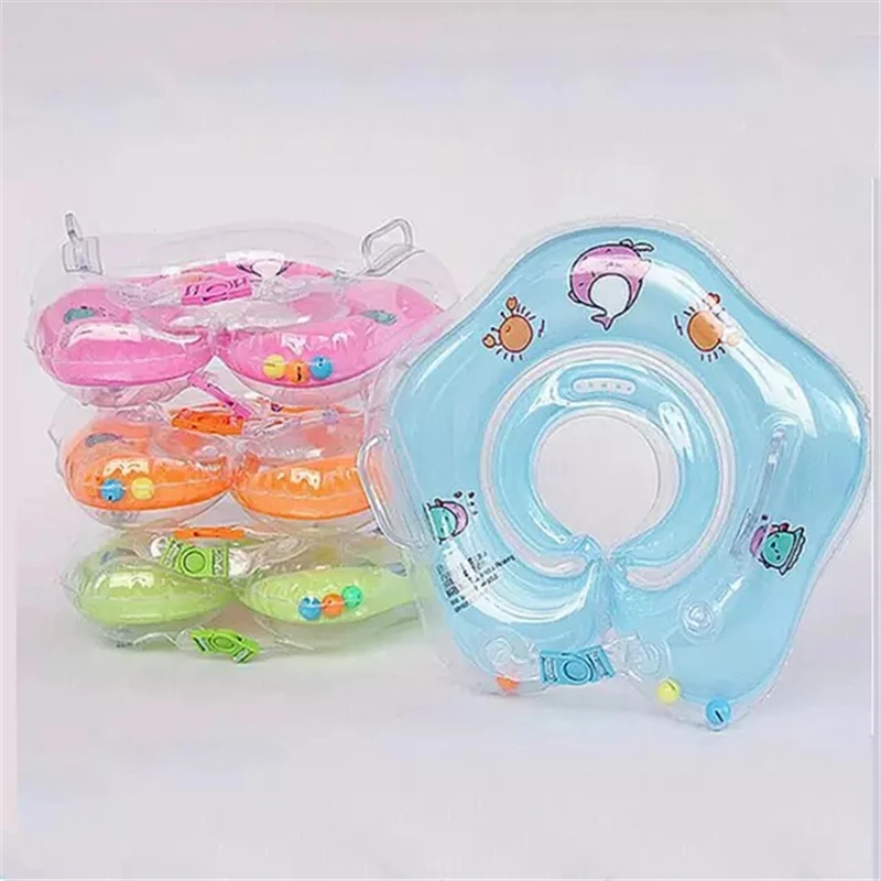 Детские аксессуары для плавания кольцо шеи безопасная трубка младенцев круг