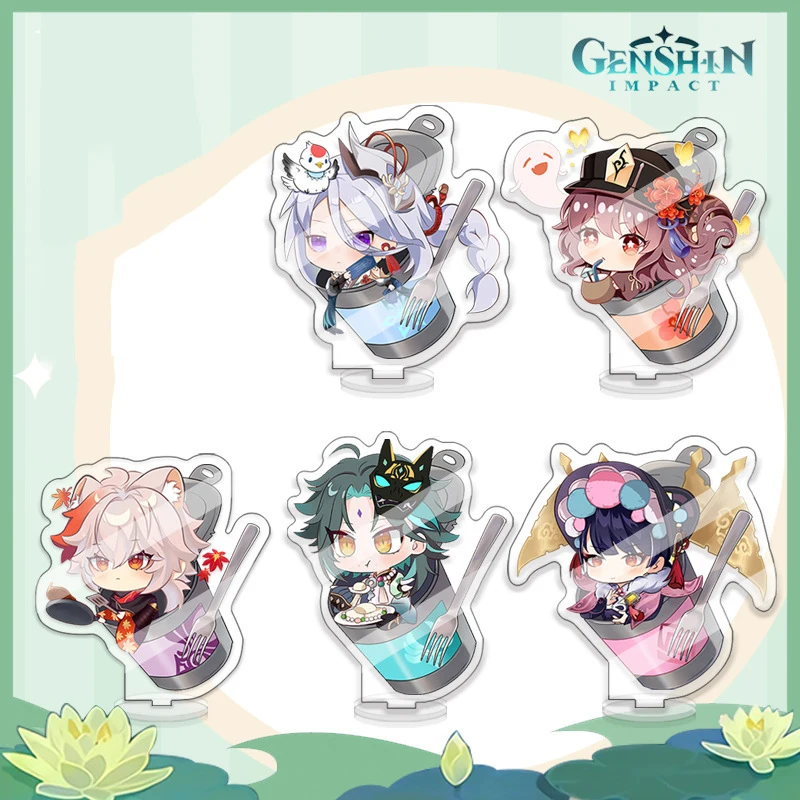 Cute Genshin Impact Figurine Xiao Kazuha HutaoYunjing Zhongli Ganyu Shenhe Acrylic Stand Model Plate Desk DecorSign Fans Gifts
Cute Genshin Impact Figurine Xiao Kazuha HutaoYunjing Zhongli Ganyu Shenhe Acrylic Stand Model Plate Desk DecorSign Fans Gifts