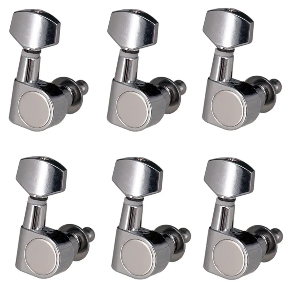 6pcs/pack Guitar Tuning Peg Acoustic Guitar Knob Fully Enclosed Electric Guitar Tuners Locking Tuners Machine Heads
6pcs/pack Guitar Tuning Peg Acoustic Guitar Knob Fully Enclosed Electric Guitar Tuners Locking Tuners Machine Heads