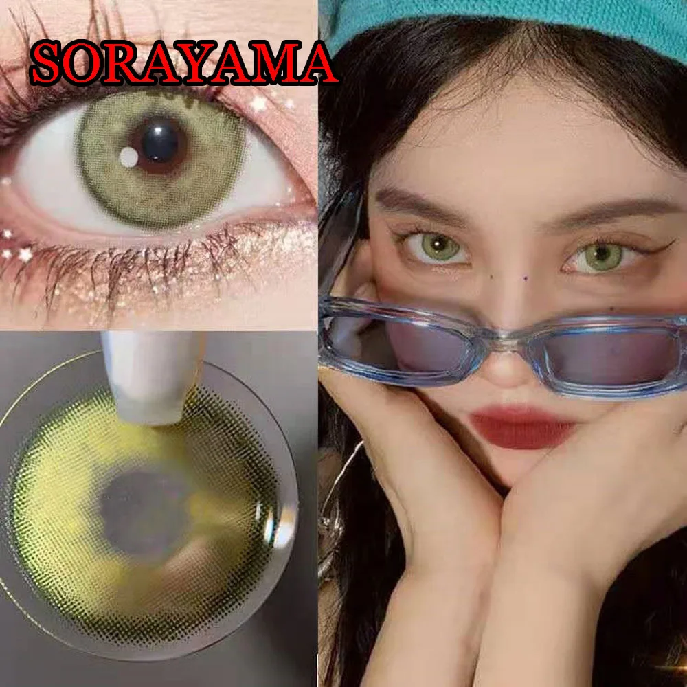 Contact Lenses for Women Eye Girl Color 1 Year Glass Soft Eyewear Prescription lentes de contacto Sora
Contact Lenses for Women Eye Girl Color 1 Year Glass Soft Eyewear Prescription lentes de contacto Sora
