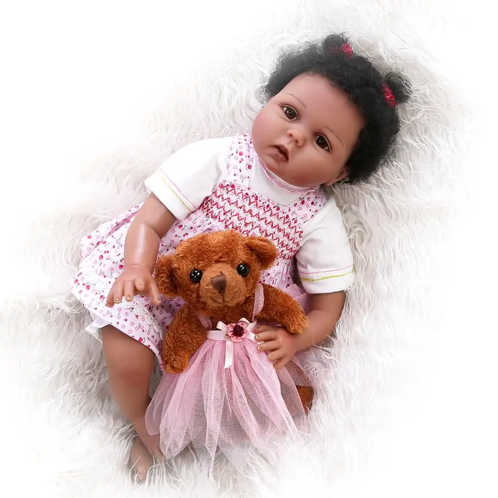 Африканская кукла bebe reborn Toy, Рождественский лучший подарок для маленьких девочек, черная игрушка, милая силиконовая виниловая детская кукла...
Африканская кукла bebe reborn Toy, Рождественский лучший подарок для маленьких девочек, черная игрушка, милая силиконовая виниловая детская кукла...