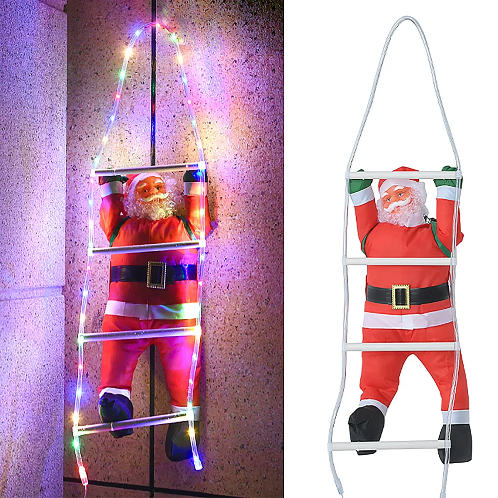 Christmas LED Tube Ladder Hanging Ornament Old Man Gift Bag Party 60cm Indoor/Outdoor Eight Blinking Modes Santa Claus Pendant
Christmas LED Tube Ladder Hanging Ornament Old Man Gift Bag Party 60cm Indoor/Outdoor Eight Blinking Modes Santa Claus Pendant