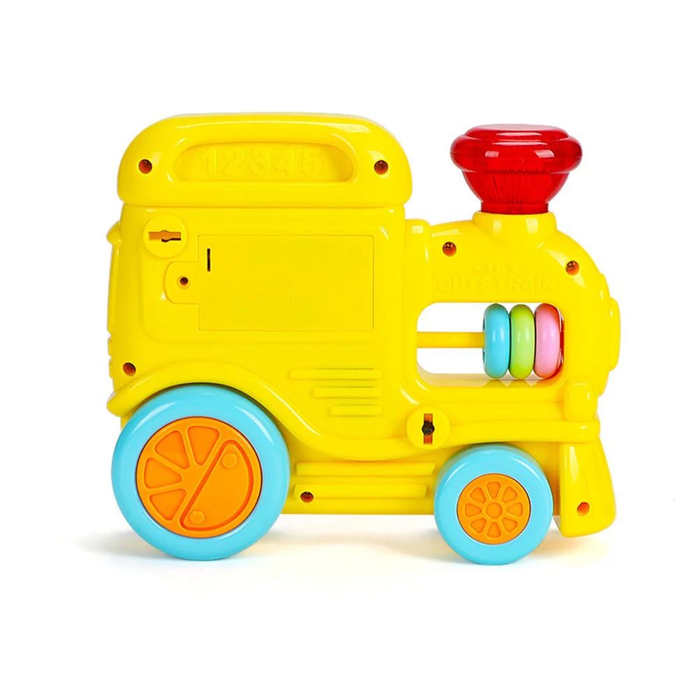 Baby Educational Toy Mini Train with Music Sound & Flashing Light Car Toy Little Train Cartoon Design Gift for Baby
Baby Educational Toy Mini Train with Music Sound & Flashing Light Car Toy Little Train Cartoon Design Gift for Baby