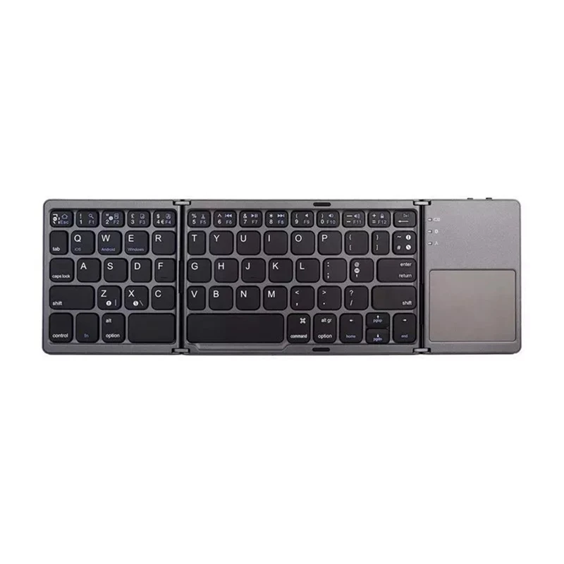Bluetooth Keyboard Wireless Three Fold Keyboard Computer Ultra Thin Portable Keyboard Support Android Windows
Bluetooth Keyboard Wireless Three Fold Keyboard Computer Ultra Thin Portable Keyboard Support Android Windows