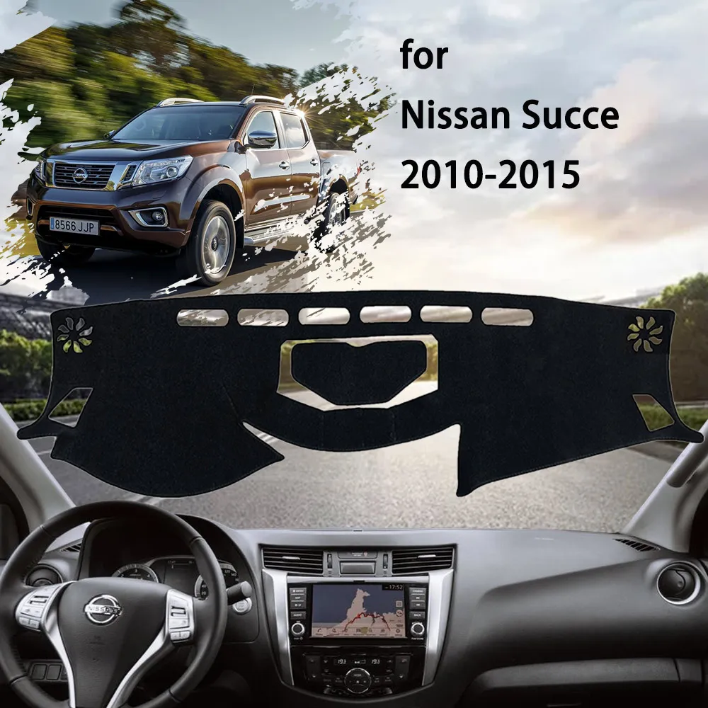 Dashboard Cover Dashmat Nonslip Cushion Sunshade Pad for Nissan Navara NP300 Frontier D23 2015~2020 Avoid Light Mat Sunshield 
Dashboard Cover Dashmat Nonslip Cushion Sunshade Pad for Nissan Navara NP300 Frontier D23 2015~2020 Avoid Light Mat Sunshield