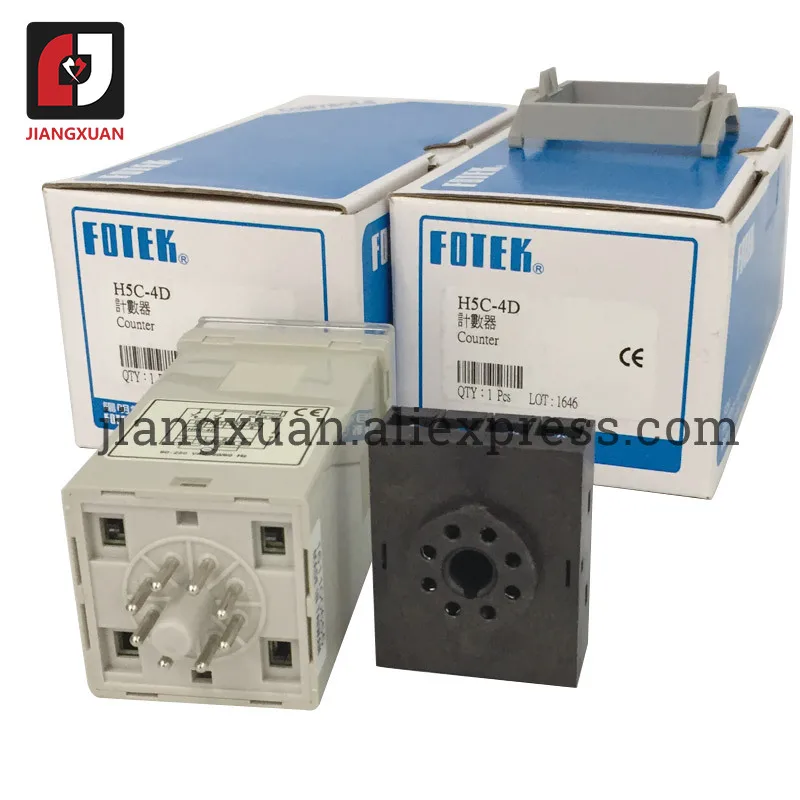 Тайвань Fotek 90-250VAC 4-разрядный предустановленный счетчик Цифровой Счетчик Электронная деталь
Тайвань Fotek 90-250VAC 4-разрядный предустановленный счетчик Цифровой Счетчик Электронная деталь
