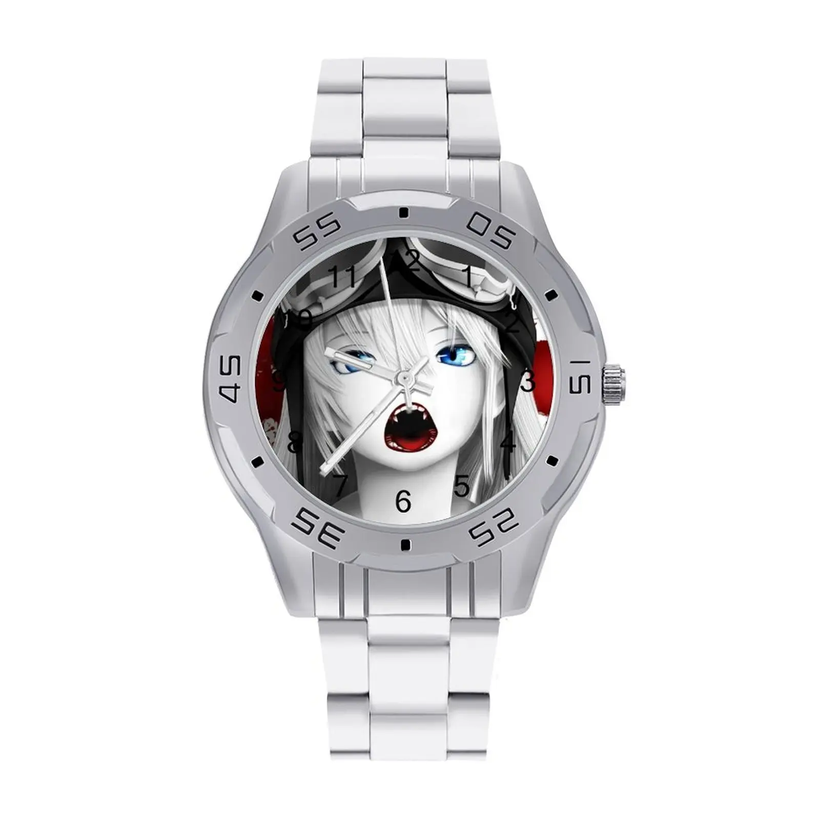 

Bakemonogatari, кварцевые часы, эксклюзивные наручные часы для офиса, стальные фото, высококачественные женские наручные часы