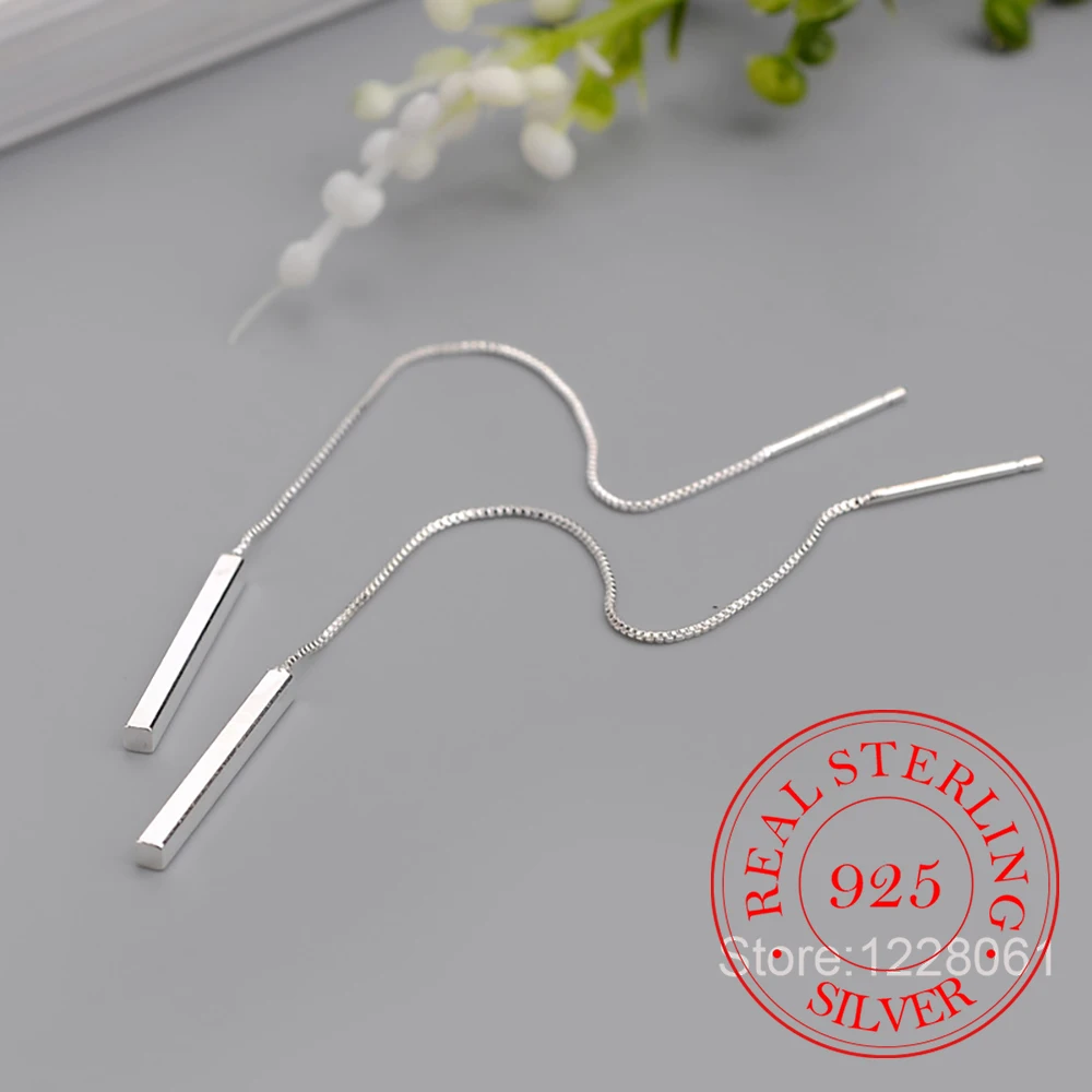 Длинные висячие серьги из 100% стерлингового серебра 925 пробы для женщин, подарки для свадебной вечеринки, ювелирные изделия из стерлингового...
Длинные висячие серьги из 100% стерлингового серебра 925 пробы для женщин, подарки для свадебной вечеринки, ювелирные изделия из стерлингового...