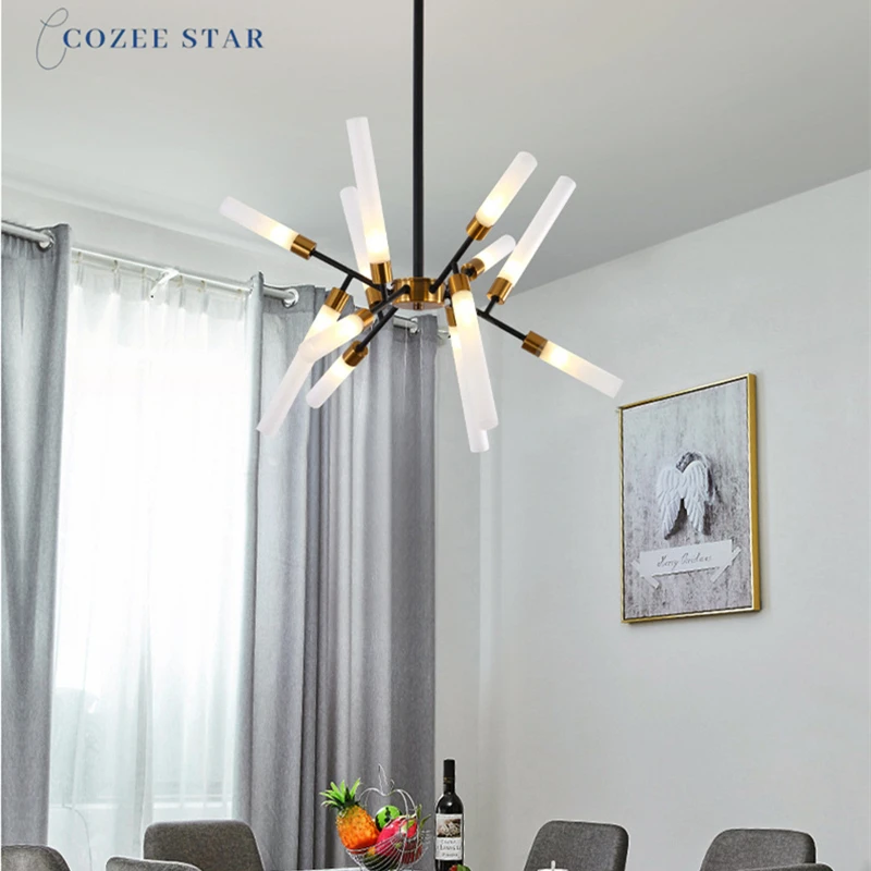Nordic LED Chandeliers Lighting Modern Gold Black Glass Iron Lamps Home Decoration Bedroom Living Room Dining Room Lights Lustre
Nordic LED Chandeliers Lighting Modern Gold Black Glass Iron Lamps Home Decoration Bedroom Living Room Dining Room Lights Lustre