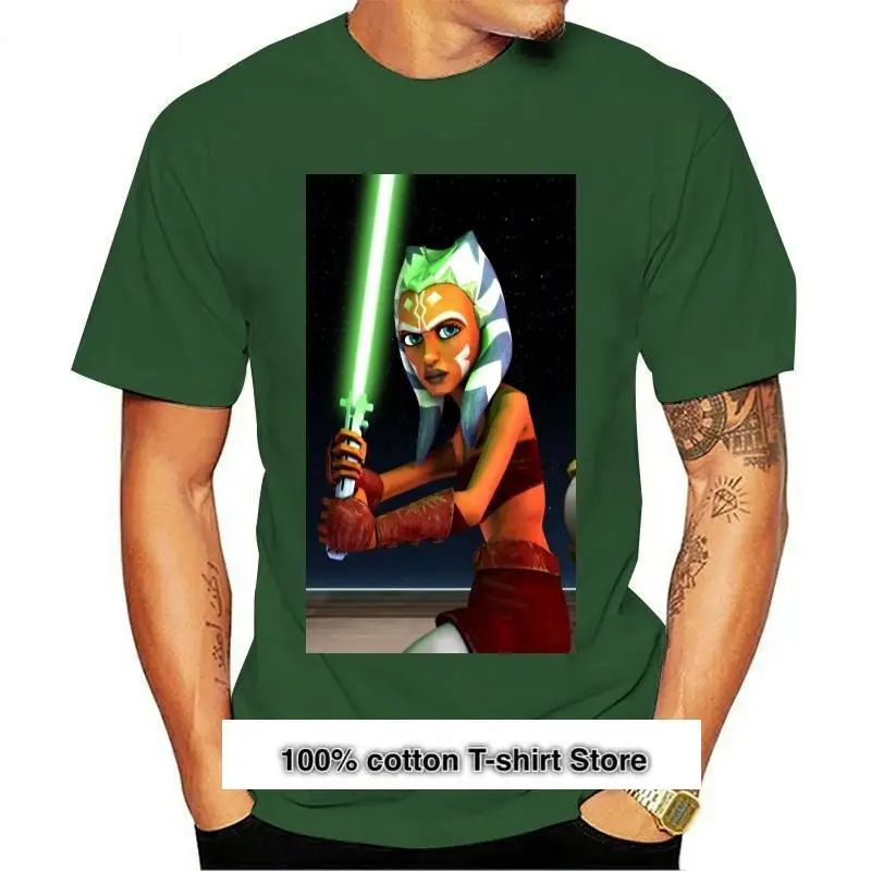 Ahsoka-Camiseta de algodón con estampado de clon Wars para hombre, camiseta de talla S-2XL, personalizada, nueva
Ahsoka-Camiseta de algodón con estampado de clon Wars para hombre, camiseta de talla S-2XL, personalizada, nueva