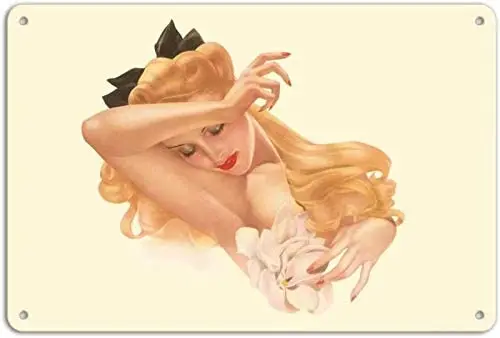 Retro tin Sign Wall Decoration Metal Sexy Beauty Wall Decoration Iron Sheet 8x12 inches
Retro tin Sign Wall Decoration Metal Sexy Beauty Wall Decoration Iron Sheet 8x12 inches