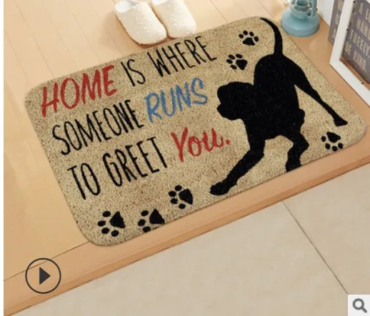 Hand-drawn Text Doormat Anti-slip Absorb Water Bath Mat Bathroom Kitchen Bedroon Floor Mat Entrance 40*60cm NEW 
Hand-drawn Text Doormat Anti-slip Absorb Water Bath Mat Bathroom Kitchen Bedroon Floor Mat Entrance 40*60cm NEW