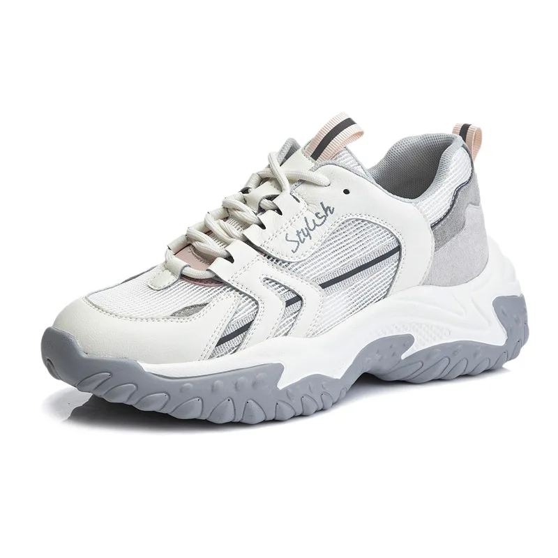 Real leather through net dad shoes summer 2021 sports shoes running breathable women's flat soled thick soled women's shoes
Real leather through net dad shoes summer 2021 sports shoes running breathable women's flat soled thick soled women's shoes