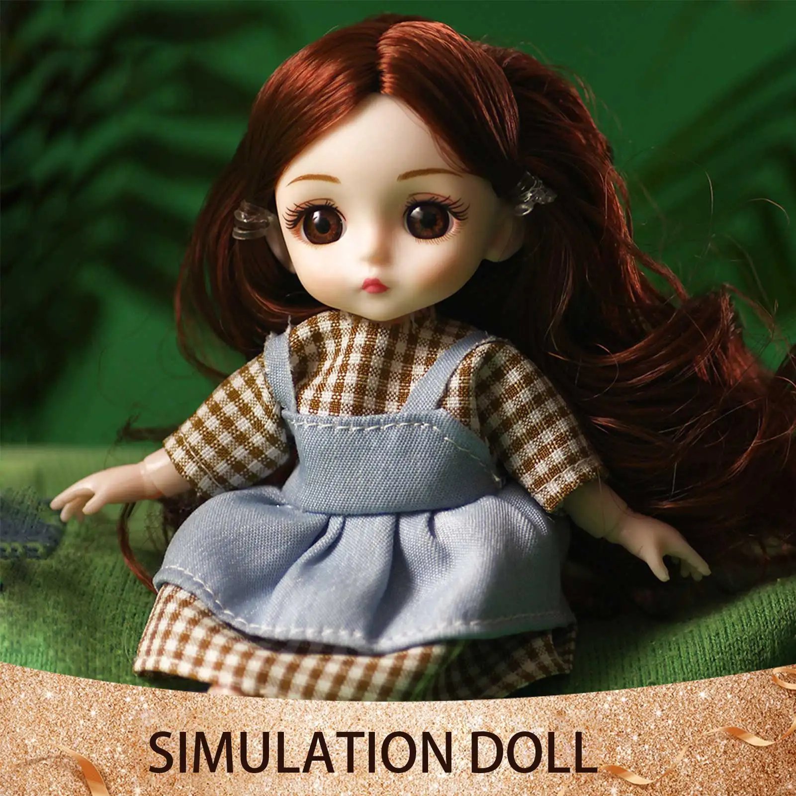 Girl BJD Doll Silicone Reborn Baby Dolls Toy Realistic Hugging Doll In Dress Great Gift For Girls Lifelike Dolls
Girl BJD Doll Silicone Reborn Baby Dolls Toy Realistic Hugging Doll In Dress Great Gift For Girls Lifelike Dolls