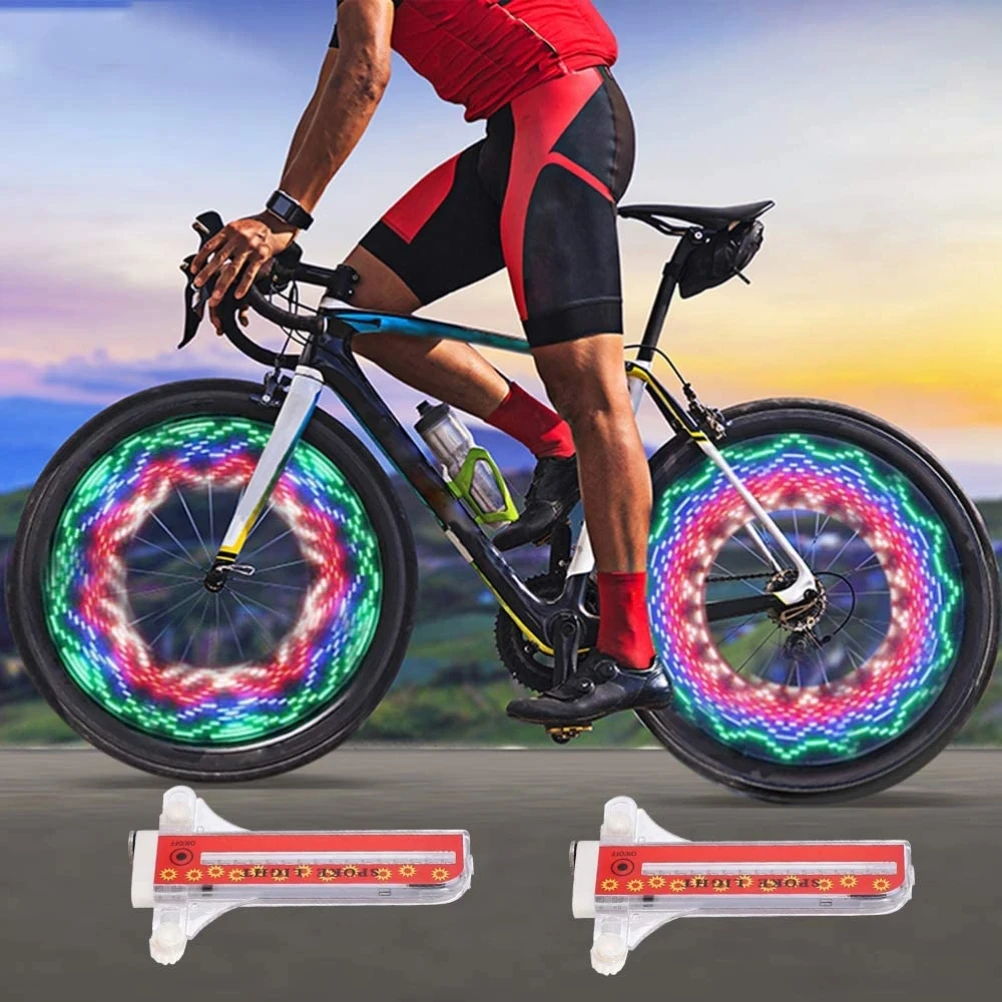 32 LED Mode Cool Bike Wheel Light For Night Riding Spoke Lamp Waterproof Warning Light Tire Signal Reflective Light
32 LED Mode Cool Bike Wheel Light For Night Riding Spoke Lamp Waterproof Warning Light Tire Signal Reflective Light