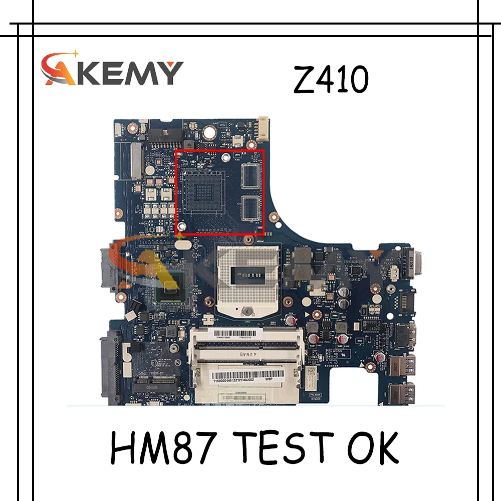 Akemy Lenovo Z410 Aiza NM-A181 Материнская плата ноутбука HM87 интегрированная видеокарта ОК
Akemy Lenovo Z410 Aiza NM-A181 Материнская плата ноутбука HM87 интегрированная видеокарта ОК