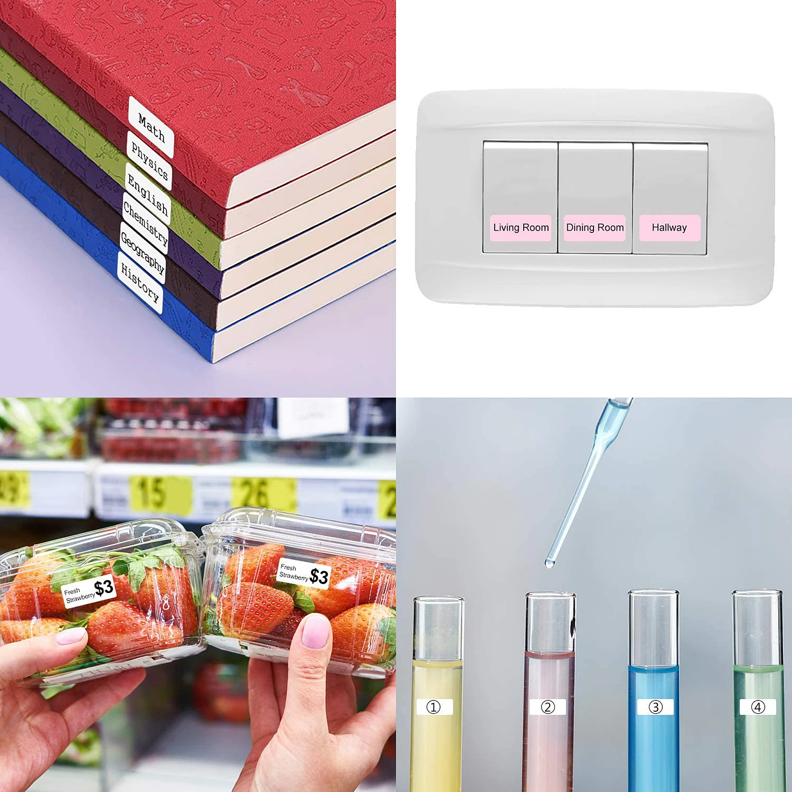 Wireless Thermal Label Printer With 1 Roll Thermal Paper For Office Supermarket Store Pocket Size Handheld Labelling Machine 
Wireless Thermal Label Printer With 1 Roll Thermal Paper For Office Supermarket Store Pocket Size Handheld Labelling Machine