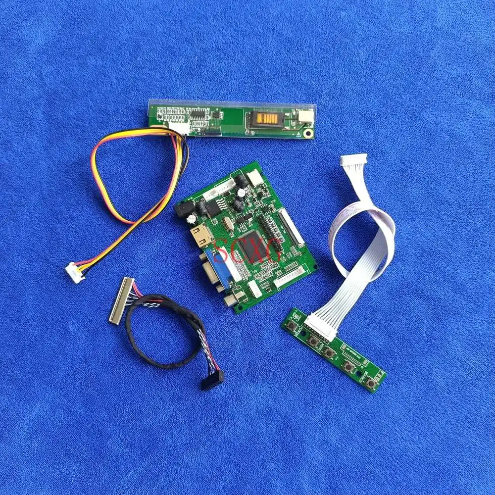 HDMI-compatible VGA 2AV DIY Kit 1-CCFL 30 Pin LVDS 1280*800 Screen LCD Controller Drive Board For LQ154K1LB5D/LQ154K1LBXX Panel
HDMI-compatible VGA 2AV DIY Kit 1-CCFL 30 Pin LVDS 1280*800 Screen LCD Controller Drive Board For LQ154K1LB5D/LQ154K1LBXX Panel