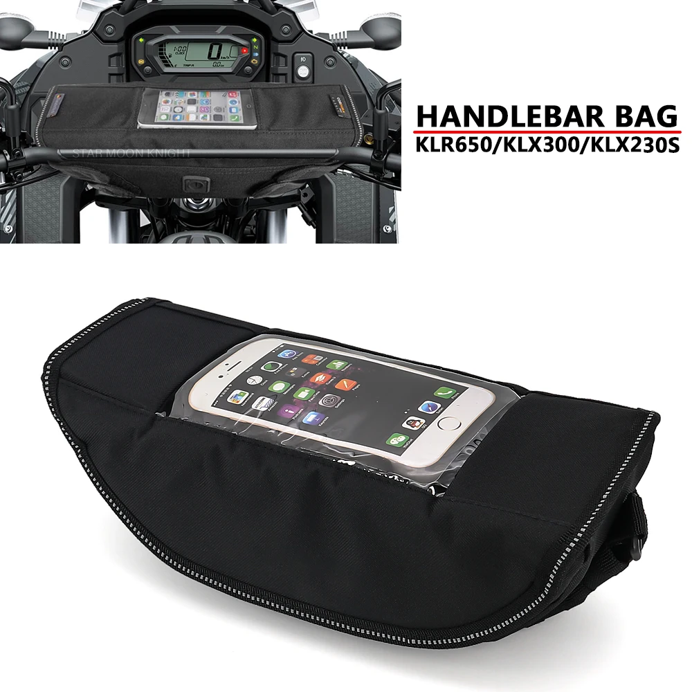 For Kawasaki KLR650 Adventure ABS KLX300 KLX230S Motorcycle Accessories Waterproof Bag Storage Handlebar bag Travel Tool bag
For Kawasaki KLR650 Adventure ABS KLX300 KLX230S Motorcycle Accessories Waterproof Bag Storage Handlebar bag Travel Tool bag