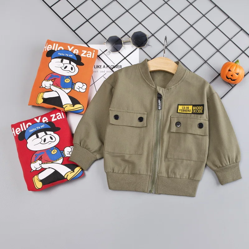 Male Child Labor Coat Spring and Autumn Coat Cross Border New Male Baby Cartoon Coat
Male Child Labor Coat Spring and Autumn Coat Cross Border New Male Baby Cartoon Coat