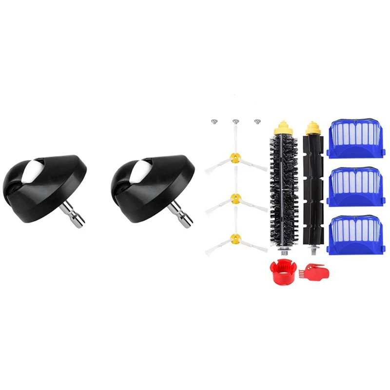 2x Caster Assembly,for IRobot Roomba I7 I7+ Plus E5 E6 E7 500 600 700 800 900 & 1set Roller Side Brush Filter Wheel
2x Caster Assembly,for IRobot Roomba I7 I7+ Plus E5 E6 E7 500 600 700 800 900 & 1set Roller Side Brush Filter Wheel