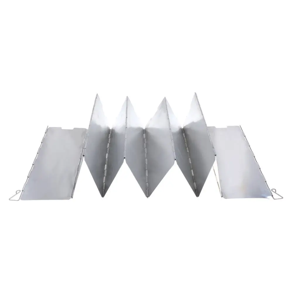 10 Plates Wind Deflectors Foldable Outdoor Camping Gas Stove Wind Shield 83*24cm
10 Plates Wind Deflectors Foldable Outdoor Camping Gas Stove Wind Shield 83*24cm