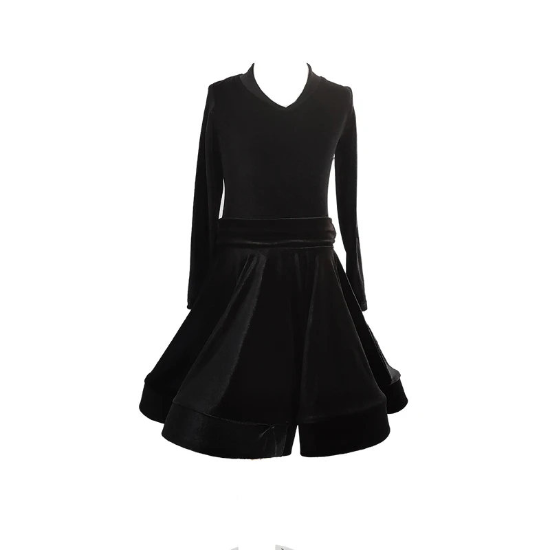 2020 New Latin Costumes For Kids Long Sleeve Big Swing Practice Clothing Girls Ballroom Dance Competition Dress Tango Dancewear
2020 New Latin Costumes For Kids Long Sleeve Big Swing Practice Clothing Girls Ballroom Dance Competition Dress Tango Dancewear