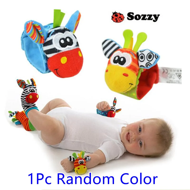 1pcs Infant Newborn Socks Rattle Toys Wrist Rattle And Foot Socks Baby Sensory Toys Wrist Socks Animal Cute Cartoon Baby Sock
1pcs Infant Newborn Socks Rattle Toys Wrist Rattle And Foot Socks Baby Sensory Toys Wrist Socks Animal Cute Cartoon Baby Sock