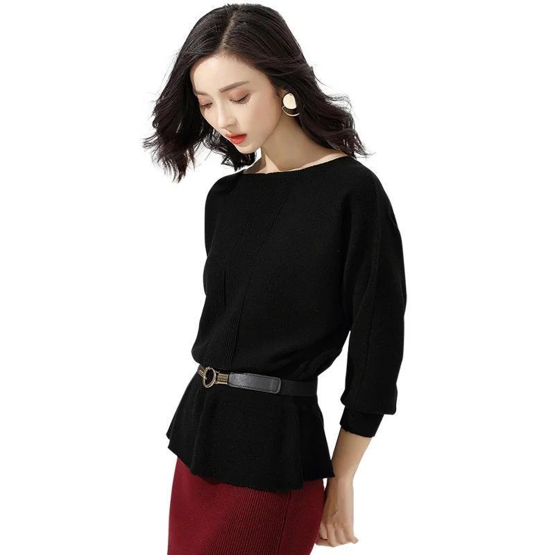 Winter Bat Sleeve Sweater Female Sexy Pullover Sweaters Women Long Sleeve Loose Autumn Big Size Knitting Warm Jumper Tops AA5062
Winter Bat Sleeve Sweater Female Sexy Pullover Sweaters Women Long Sleeve Loose Autumn Big Size Knitting Warm Jumper Tops AA5062