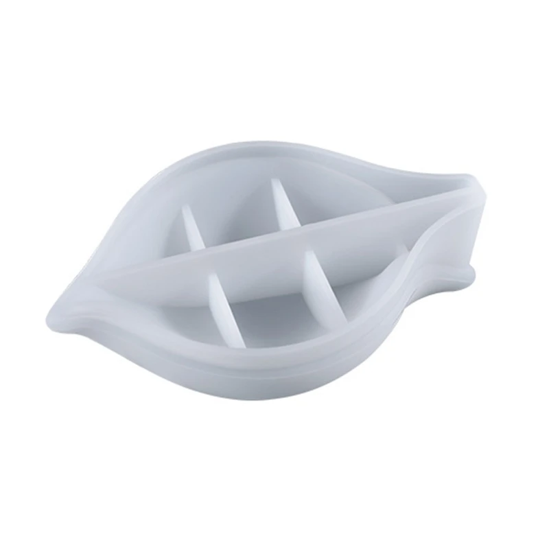 X4YA Draining Leaf Soap Storage Box Mold with Mouth Jewelry Tray Mold Accessory Storage Container Home Decorations Making
X4YA Draining Leaf Soap Storage Box Mold with Mouth Jewelry Tray Mold Accessory Storage Container Home Decorations Making