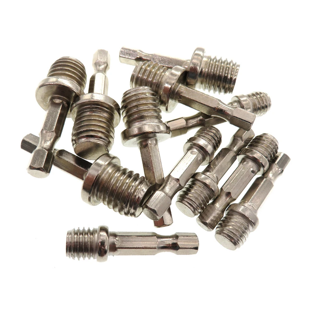 1/2pcs 1/4 Hexagon Connecting Rod Adapter Drill Chuck M14 Polishing Disc Connecting Rod Power Tool Accessories
1/2pcs 1/4 Hexagon Connecting Rod Adapter Drill Chuck M14 Polishing Disc Connecting Rod Power Tool Accessories