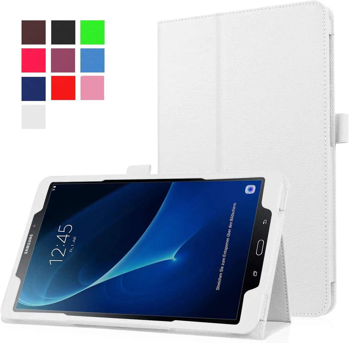 Чехол для Samsung Galaxy Tab A 10,1 2016, чехол T580N T585N SM-T580, ультратонкий кожаный флип-чехол с подставкой и держателем
Чехол для Samsung Galaxy Tab A 10,1 2016, чехол T580N T585N SM-T580, ультратонкий кожаный флип-чехол с подставкой и держателем