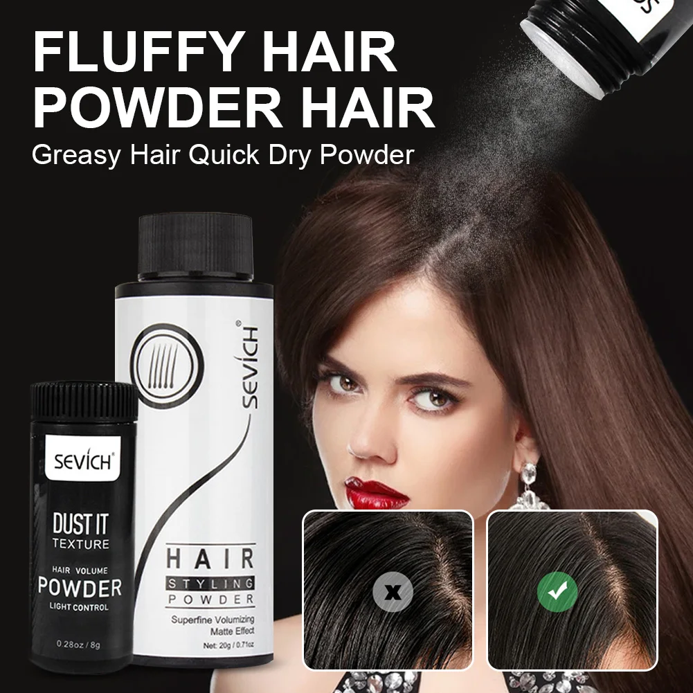8/20g Fluffy Hair Powder Hair Volume Mattifying Powder Greasy Hair Quick Dry Powder for Hair Styling Molding Men Women
8/20g Fluffy Hair Powder Hair Volume Mattifying Powder Greasy Hair Quick Dry Powder for Hair Styling Molding Men Women