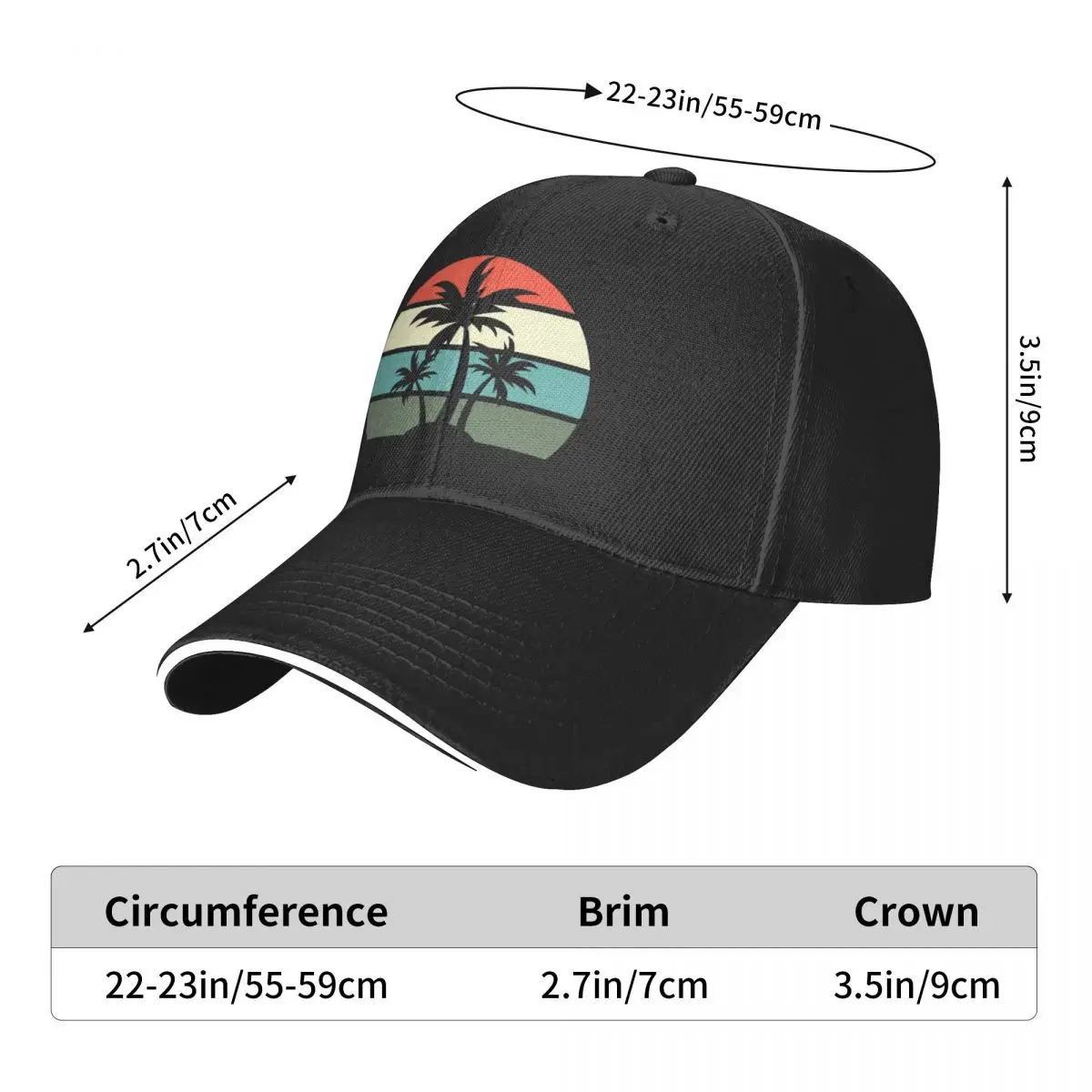 Baseball Cap Men Vintage Hawaii Sun Sand Beach Palm Tree Fashion Caps Hats for Logo Asquette Homme Dad Hat for Men Trucker Cap
Baseball Cap Men Vintage Hawaii Sun Sand Beach Palm Tree Fashion Caps Hats for Logo Asquette Homme Dad Hat for Men Trucker Cap