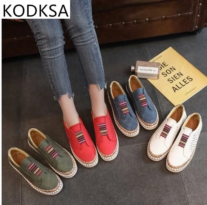2021 Women Slip on Sneakers Shallow Loafers Vulcanized Shoes Breathable Hollow Out Casual Shoes Ladies size 43 women shoes 
2021 Women Slip on Sneakers Shallow Loafers Vulcanized Shoes Breathable Hollow Out Casual Shoes Ladies size 43 women shoes