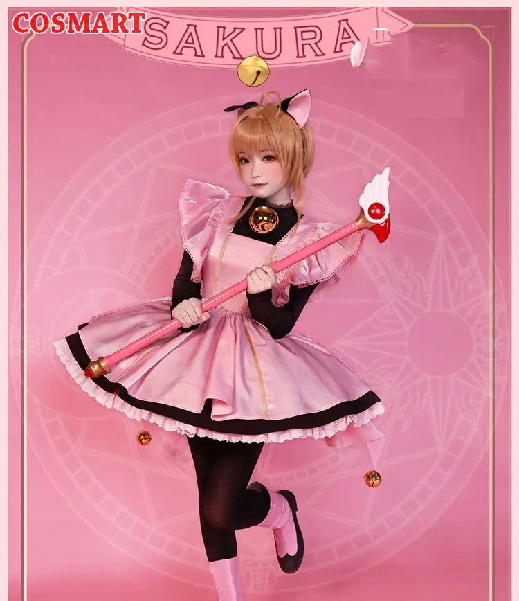 Anime CardCaptor Sakura Cosplay Costume Black Cat Lolita Lovely Dress Carnival Halloween Party Outfit For Women Girls NEW
Anime CardCaptor Sakura Cosplay Costume Black Cat Lolita Lovely Dress Carnival Halloween Party Outfit For Women Girls NEW