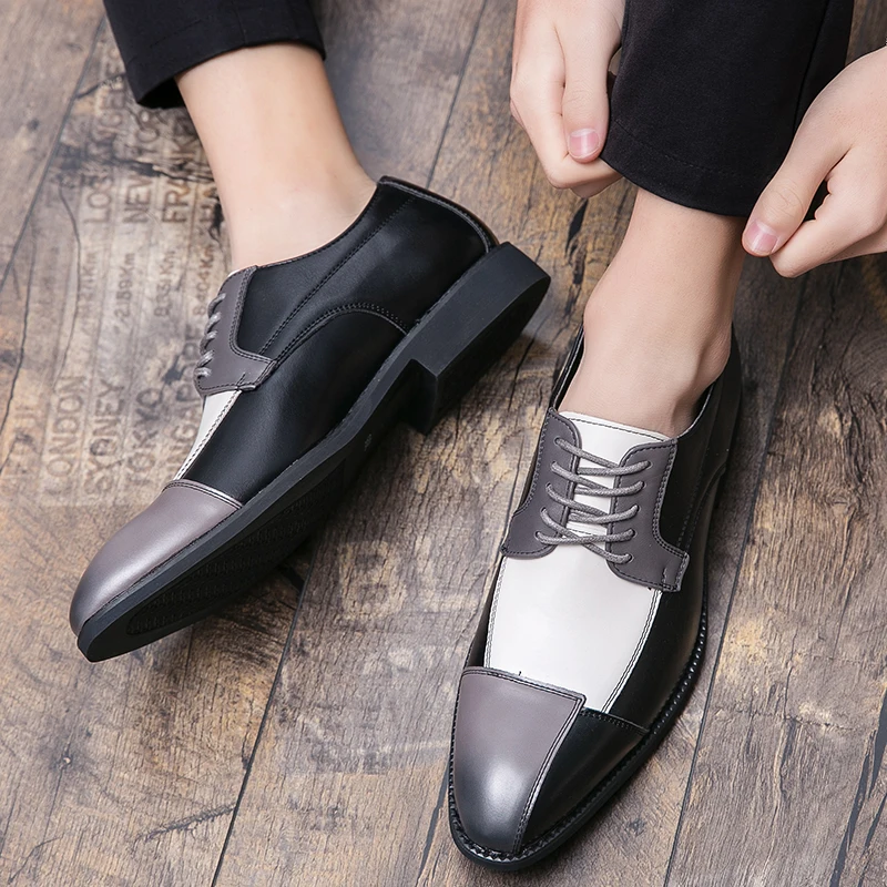 Classic Men Formal Shoes Handwork Leather Men Dress Shoes Fashion Lace Up Mans Footwear Comfortable Men Moccasins Big Size 38-48
Classic Men Formal Shoes Handwork Leather Men Dress Shoes Fashion Lace Up Mans Footwear Comfortable Men Moccasins Big Size 38-48