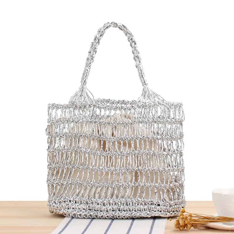 Aaby 2021 New Summer Plastic Woven Bags For Women High Capacity Hollow Out Shoulder Bag With Canvas String Bags
Aaby 2021 New Summer Plastic Woven Bags For Women High Capacity Hollow Out Shoulder Bag With Canvas String Bags
