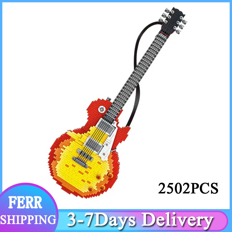2021 MORK 2502PCS MOC Ideas Fender гитара Stratocaster модель строительные блоки идеи DIY игрушки Дети День рождения рождественские подарки
2021 MORK 2502PCS MOC Ideas Fender гитара Stratocaster модель строительные блоки идеи DIY игрушки Дети День рождения рождественские подарки