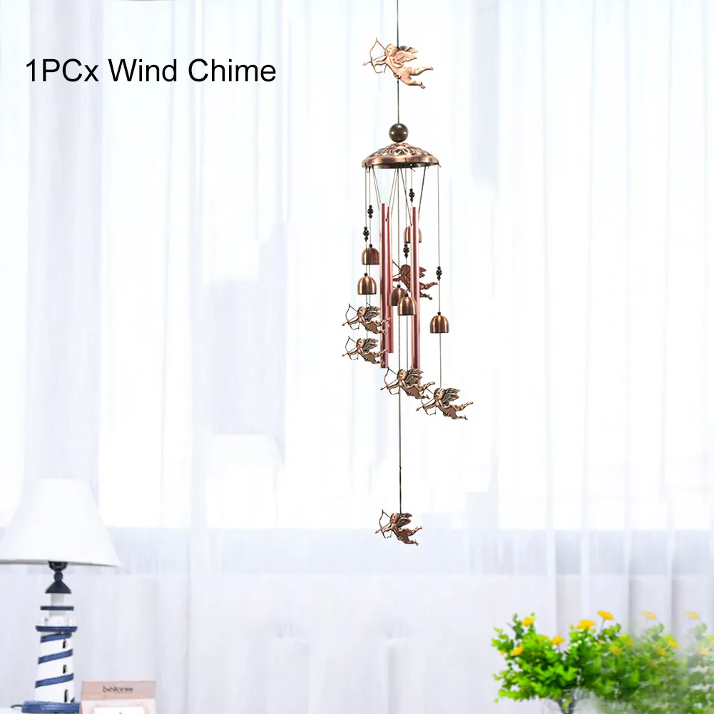 Wind Chimes Relaxing Melody Gift Yard Outdoor Garden Home Decor Balcony With Tubes Bells Hanging Retro Brass Cupid Angel Indoor
Wind Chimes Relaxing Melody Gift Yard Outdoor Garden Home Decor Balcony With Tubes Bells Hanging Retro Brass Cupid Angel Indoor
